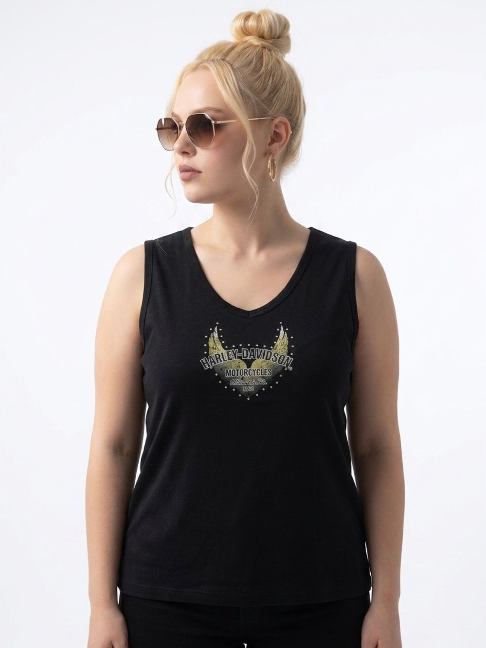 HARLEY DAVIDSON | Milwaukee Tank Top Studded XL
